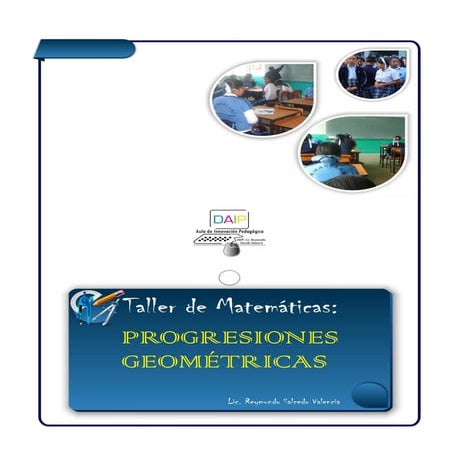 Taller de progresiones geometricas