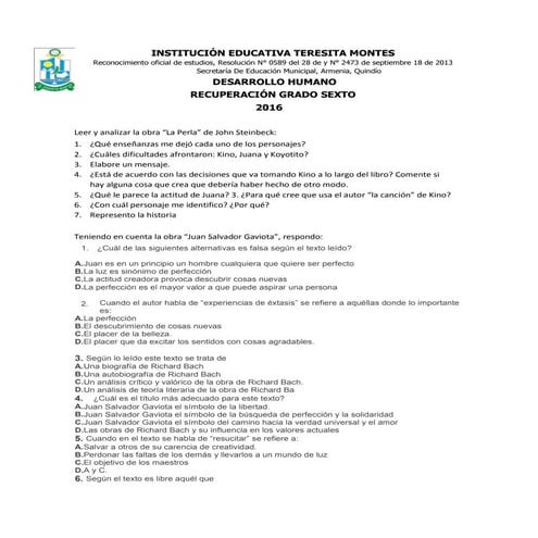 Taller desarrollo humano anita 6 