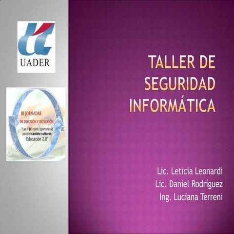 Taller de seguridad[1]