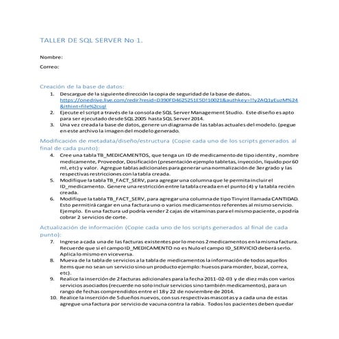 Taller de sql server no 3