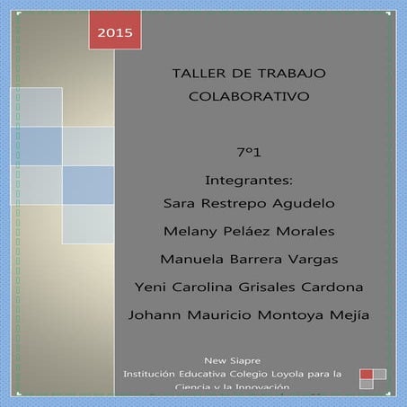 Taller de Trabajo Colaborativo