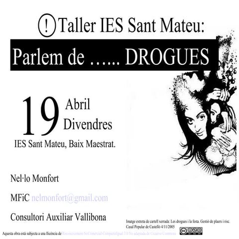 Taller drogues ies sant mateu  19 4-13 vpp