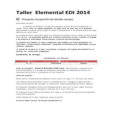 Taller  elemental