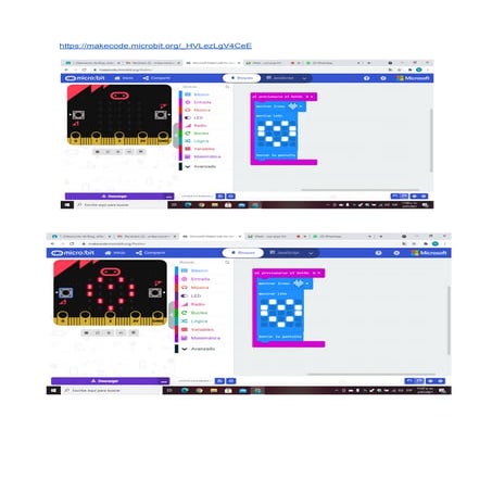Taller programacion microbit | PDF