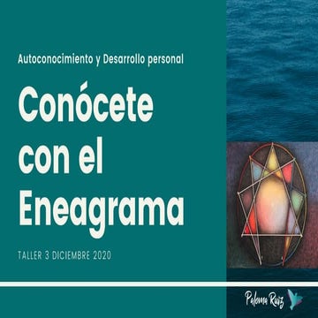 Webinar Conócete con el Eneagrama- 3 dic 2020
