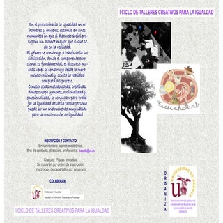 I Ciclo de Talleres Creativos para ...