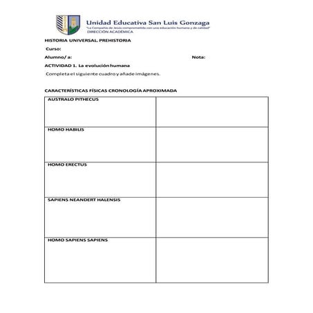Talleres estudios sociales