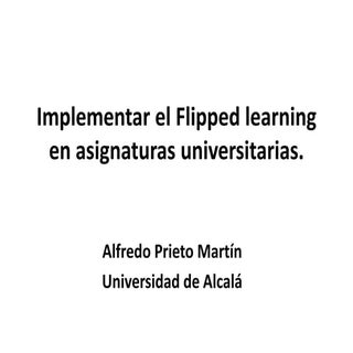 Taller flipped learning unex Cáceres 