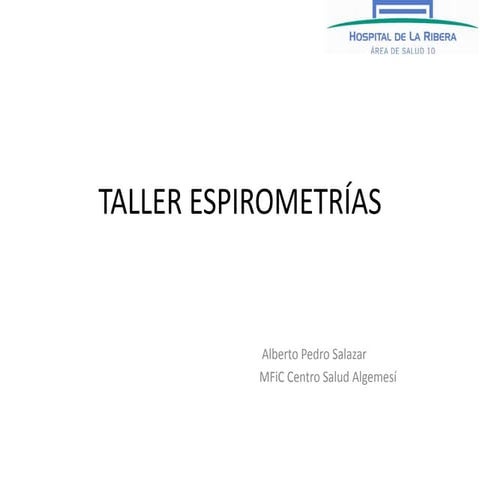 Taller espirometrías