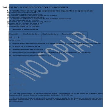 Talleres practicos sobre numeros fraccionarios 5