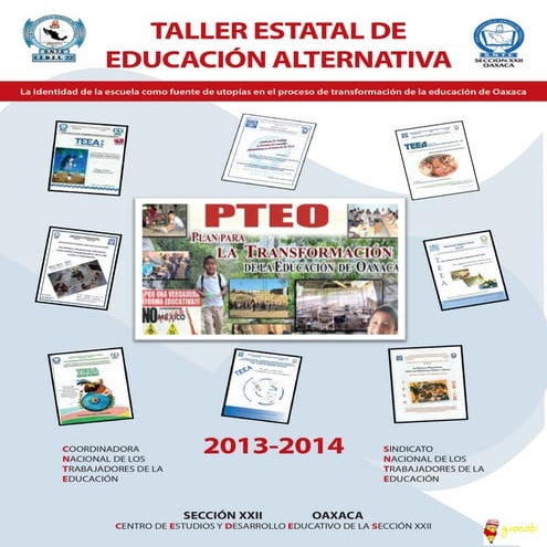...TEEA... Taller Estatal de Educación alternativa... 2013-2014...