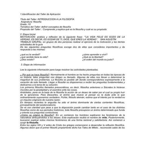 Taller filosofia1