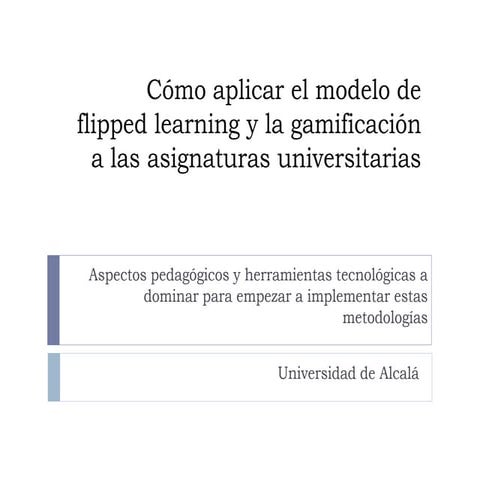 Taller flipped learning Móstoles