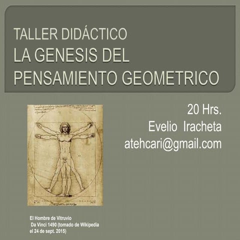 Taller genesis pensamiento matemático