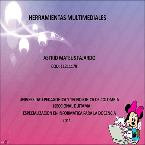 Taller heramientas multimedias