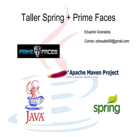 Taller integracion jsf spring