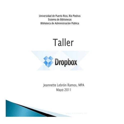 Taller Dropbox