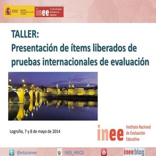 Taller: presentación de ítems liber...