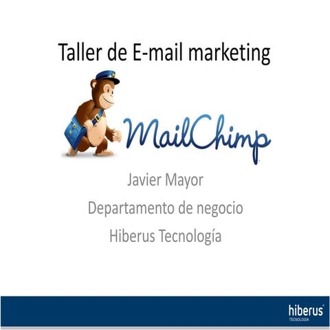 Taller Mailing Congreso Web 2015