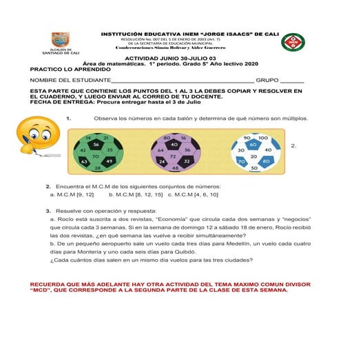 Taller Inicio MCM | PDF