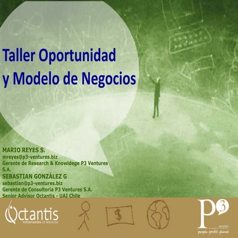 Taller Oportunidad y Modelo de Negocios Colciencias