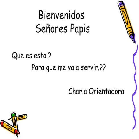 Taller orientador para padres sexualidad infantil