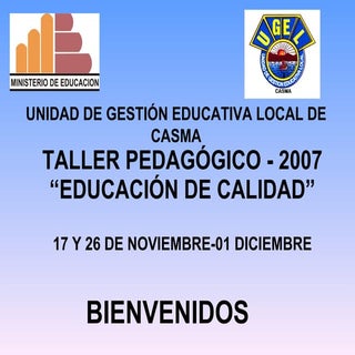 Taller Para Docentes