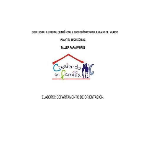 Taller para padres de familia | DOCX