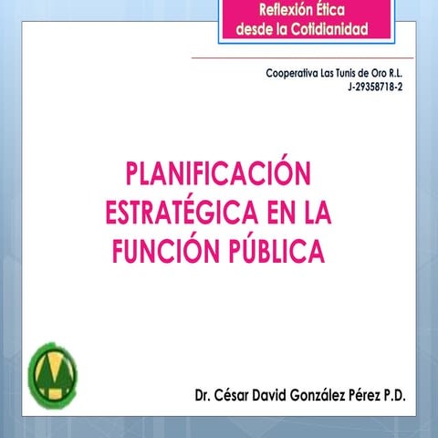 Taller planificación estratégica 2