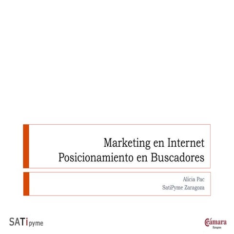 Taller Posicionamiento en Buscadores - Alicia Pac 
