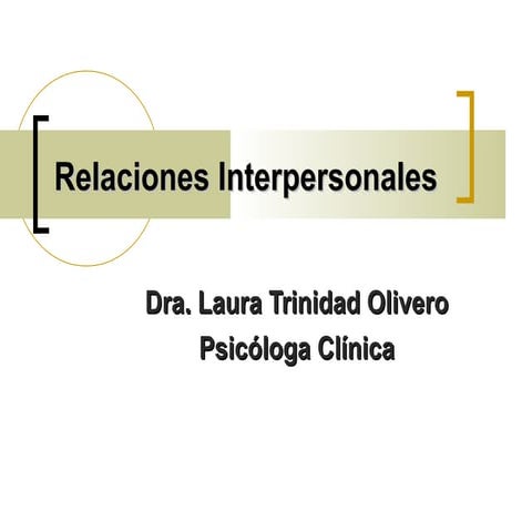Taller relaciones interpersonales