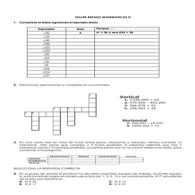 Taller repaso (ev. intermedia 2 p)