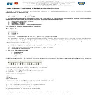 Taller repaso matematicas y estadis...