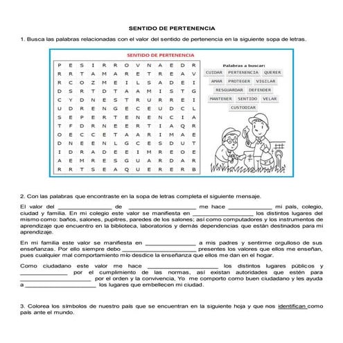 Taller sentido de pertenencia