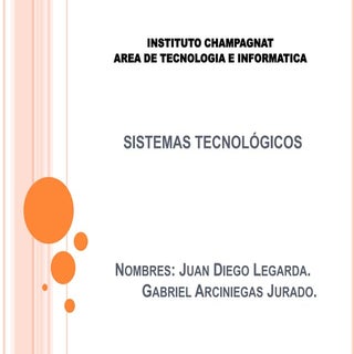 Taller Sistemas Tecnologicos.