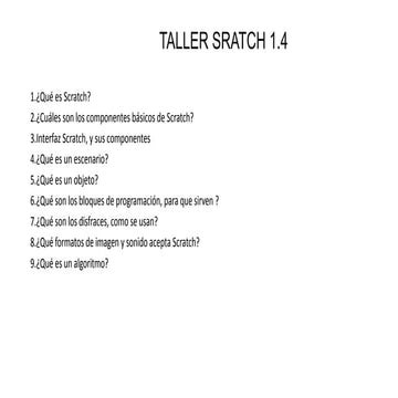 Taller sratch 1