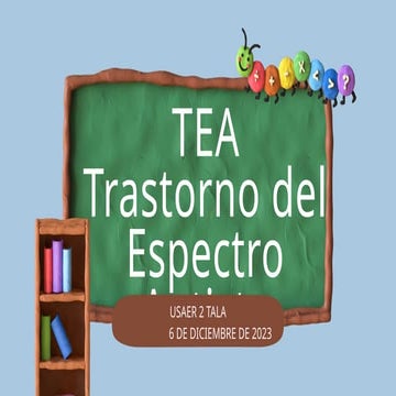 SEMINARIO TEA AUTISTA.pptx PARA MAESTRSOS | PPTX