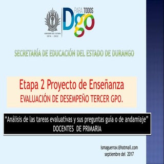 Tareas evaluativas y cuadro compara...