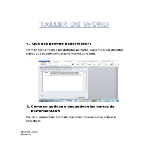 Taller word