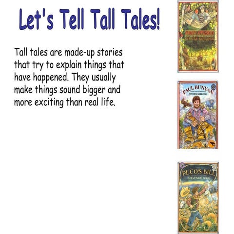 Tall tales postcards
