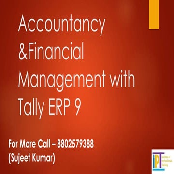 Accounting and Finance | PPT