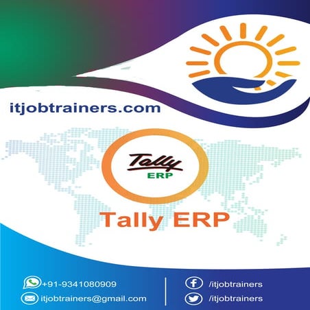 Tally erp syllabus