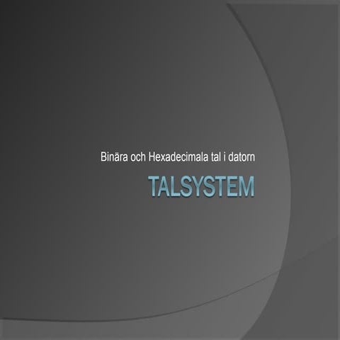 T alsystem | PPTX