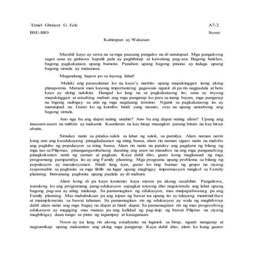 Talumpati tungkol sa Pangangampanya sa Pagka-pangulo.