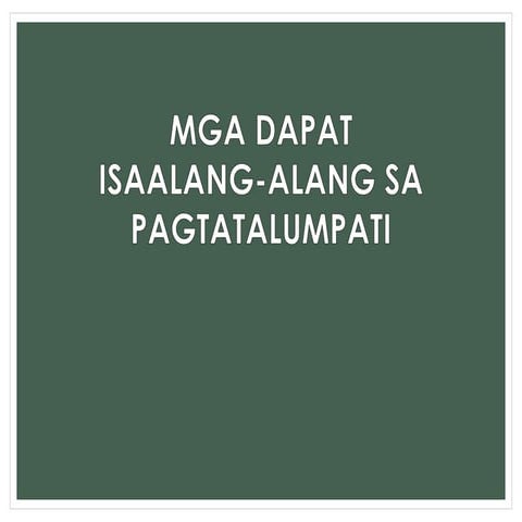 TALUMPATI PILING_LARANG MGA ISINASAALANG ALANG SA PANANALUMPATI.pptx