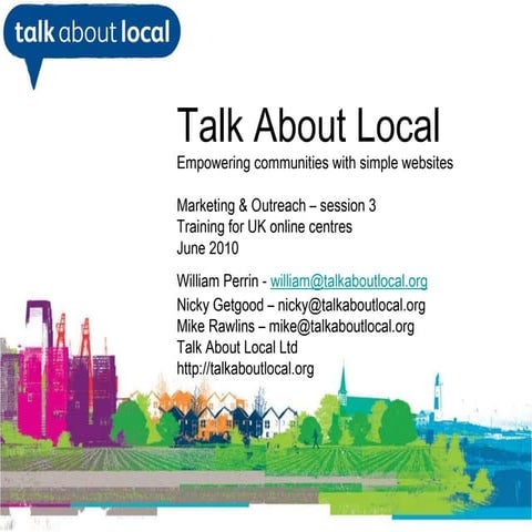 Taklk About Local webex sess 3 june 2010