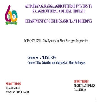 CRISPR PPT genome editing technology in pathology