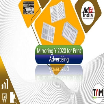 TAM AdEx-Mirroring Y 2020 for Print Advertising 