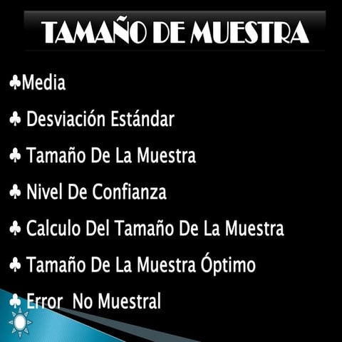 TamañO De La Muestra