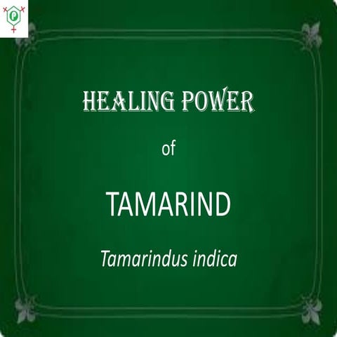 Tamarind | PPT